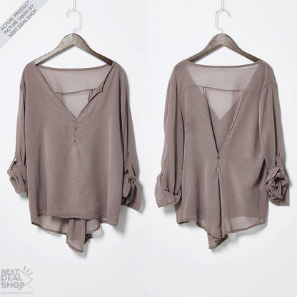 Aura Pierre - Blusa Casual Elegante e Confortevole - Aura Pierre