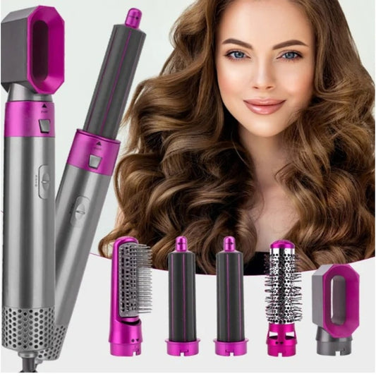 Styler termico 5‐in‐1 con display LCD e rivestimento in ceramica e tormalina